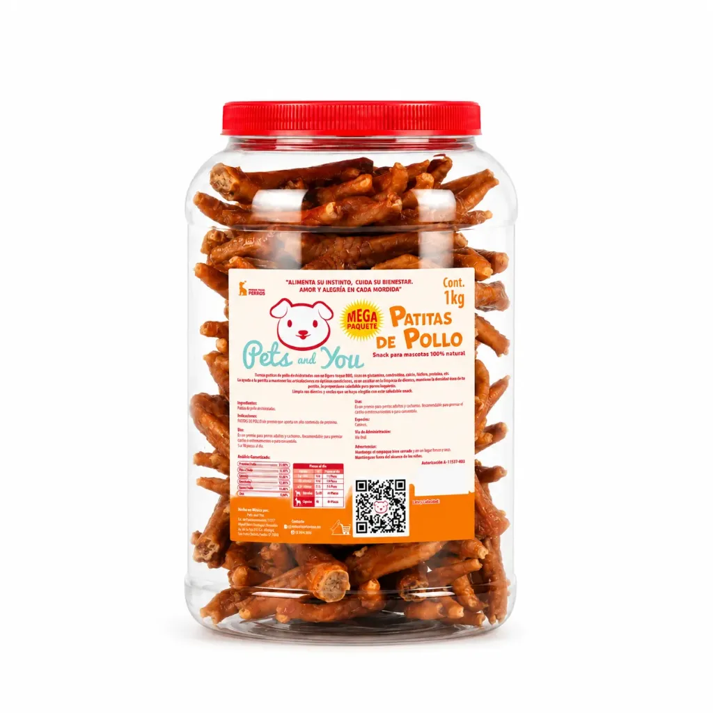 Patitas en Bote 1kg