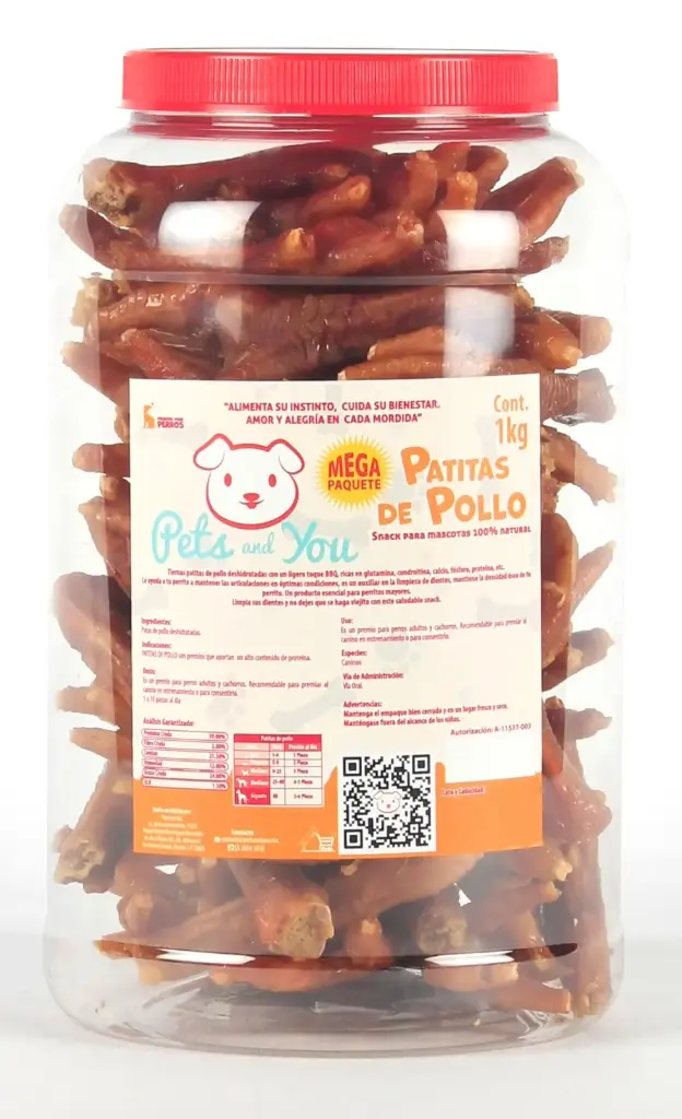 Patitas en Bote 1kg