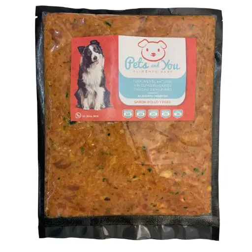 Alimento BARF sabor pollo 7 kg